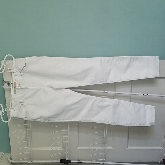Burberry Brit Relaxed Skinny Jeans White - Picture 1 of 8